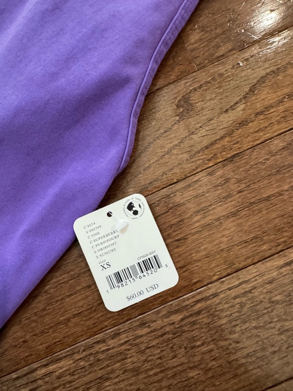 NEW Free People Hot Shot Mini Dress in Purple - Picture 5 of 8